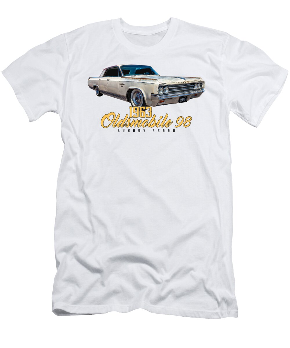 1963 Oldsmobile 98 Luxury Sedan Gestalt Imagery T-Shirt