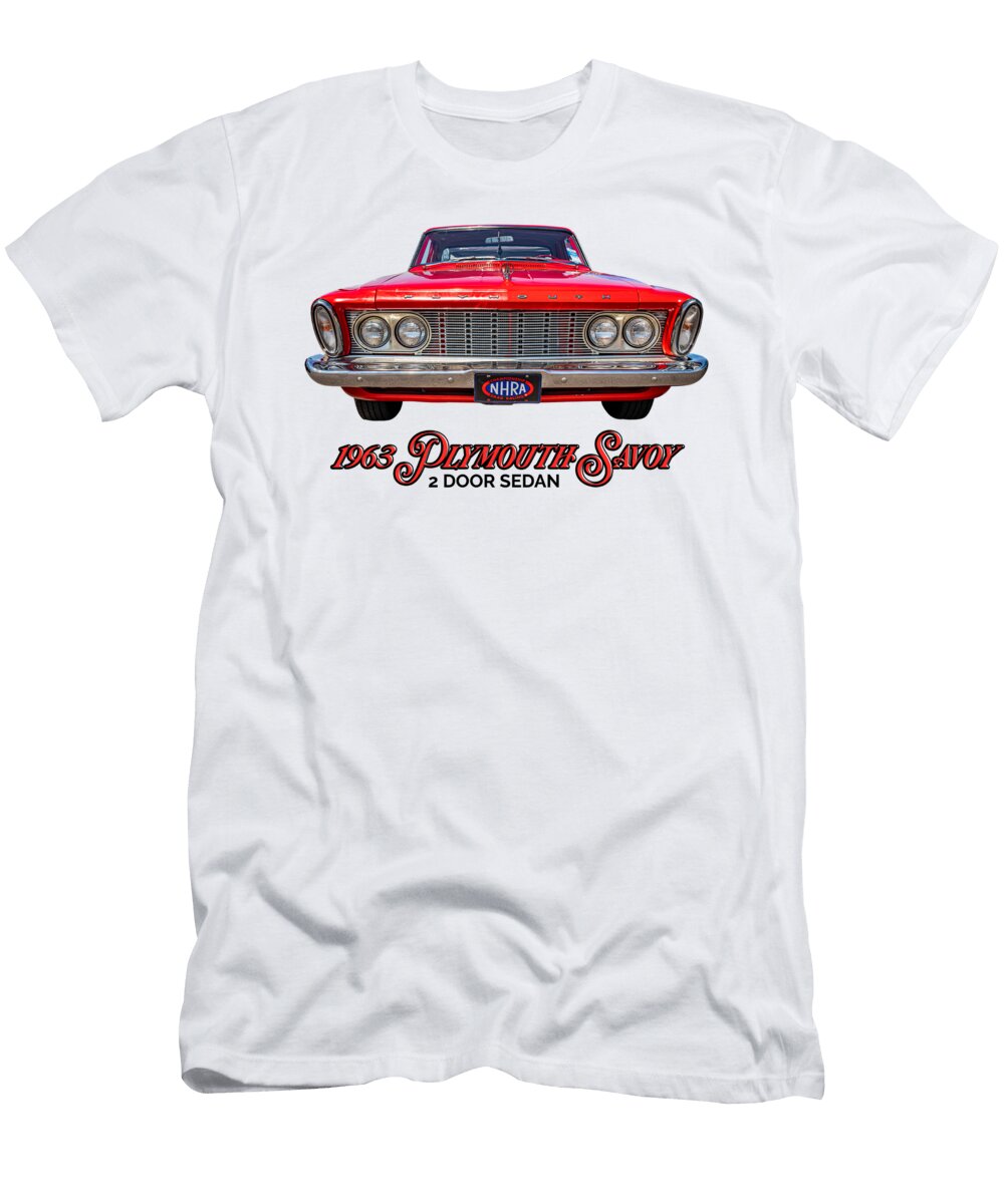 1963 Plymouth Savoy 2 Door Sedan Gestalt Imagery T-Shirt