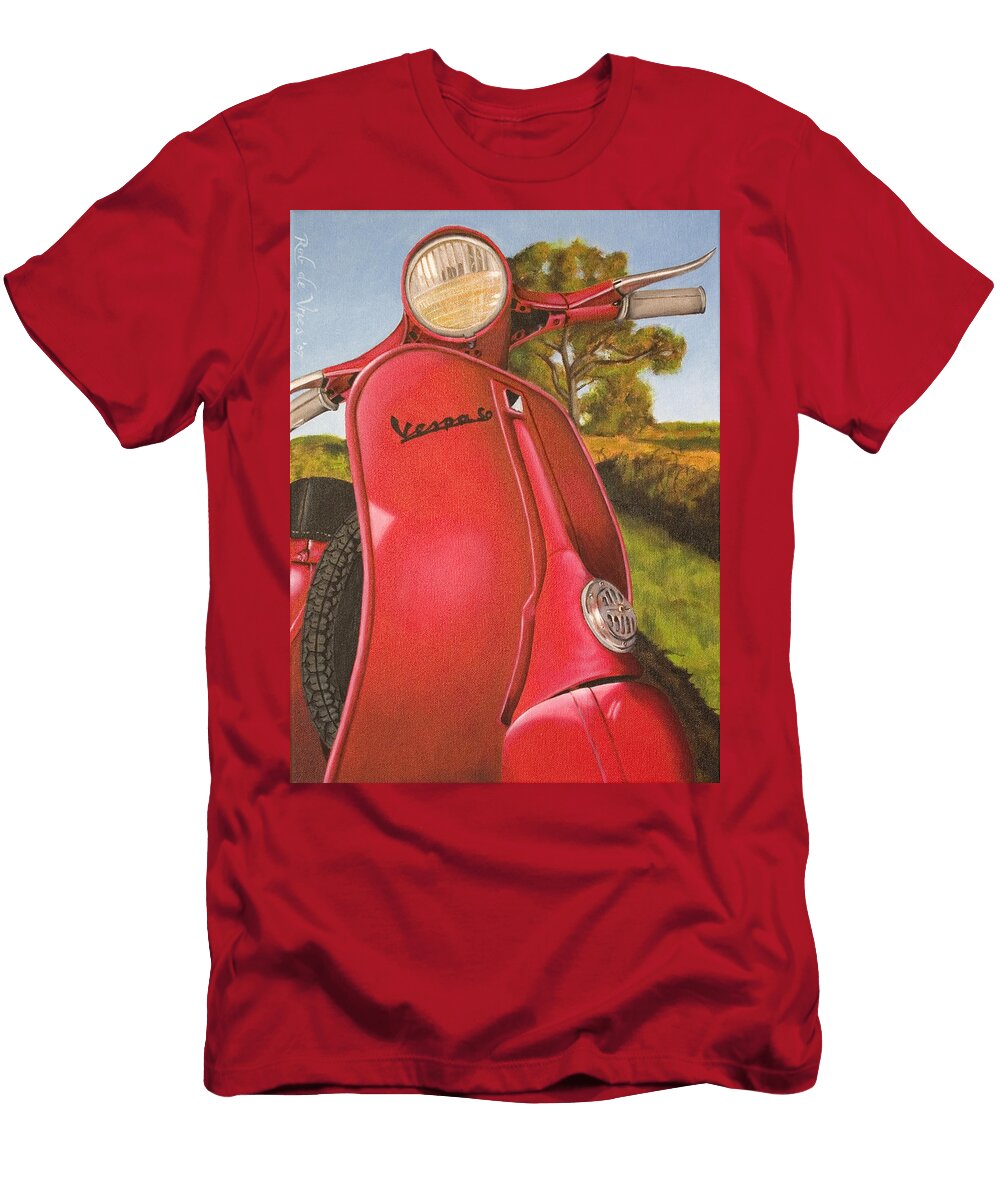 1963 Vespa 50 Rob De Vries T-Shirt