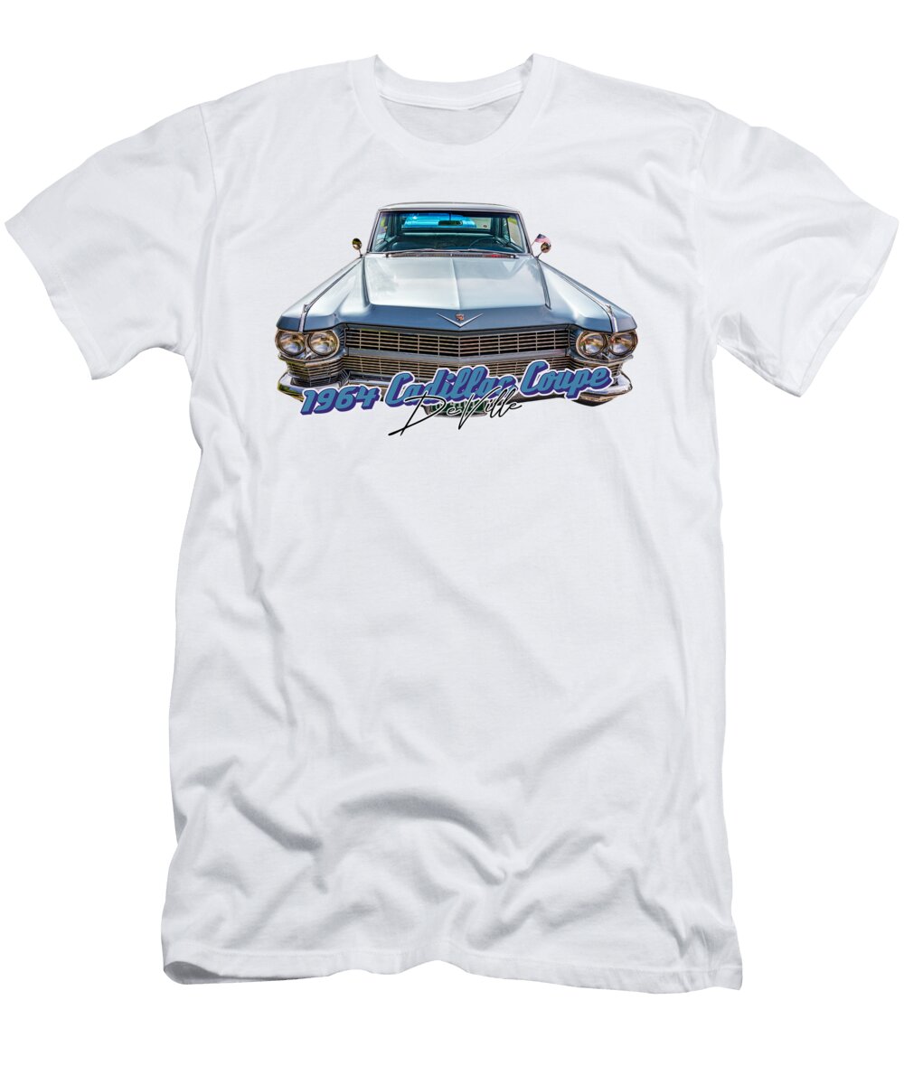 1964 Cadillac Coupe Deville Gestalt Imagery T-Shirt