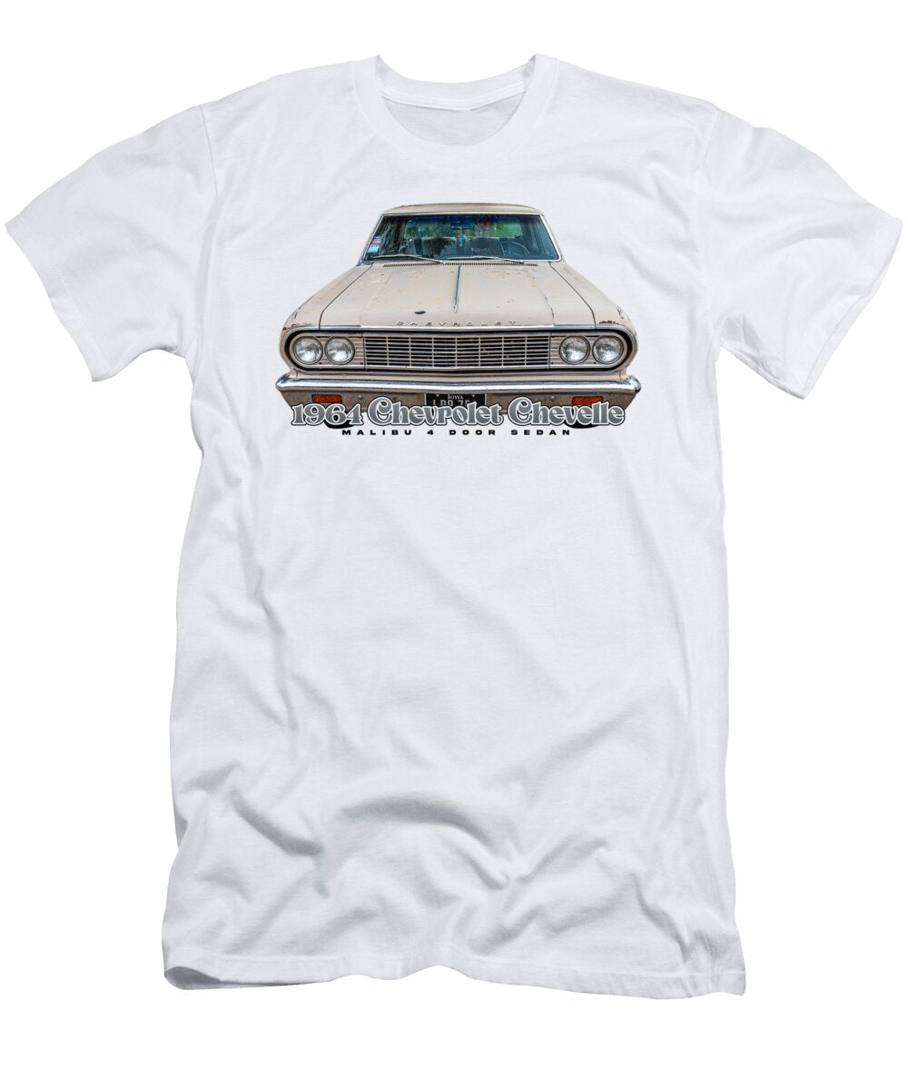 1964 Chevrolet Chevelle Malibu 4 Door Sedan Gestalt Imagery T-Shirt