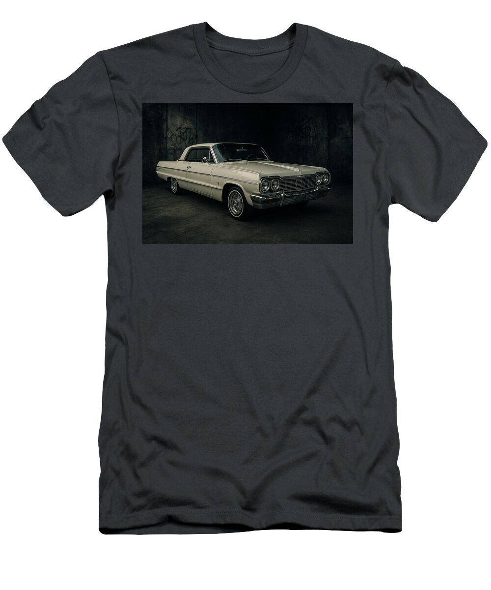 1964 Classic White Chevrolet Impala Cathy Anderson T-Shirt