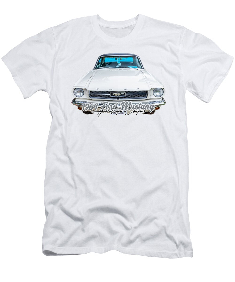 1964 Ford Mustang Hardtop Coupe Gestalt Imagery T-Shirt