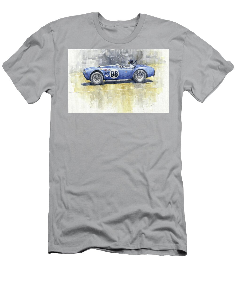 1964 Watkins Glen Ussrc Gt Cobra Roadster Ken Miles Winner Yuriy Shevchuk T-Shirt