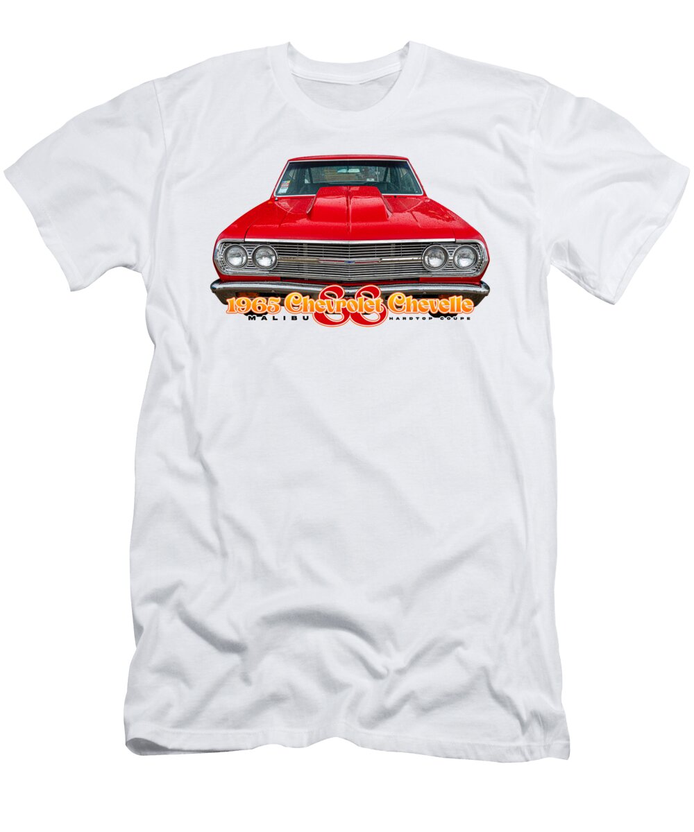 1965 Chevrolet Chevelle Malibu Ss Hardtop Coupe Gestalt Imagery T-Shirt
