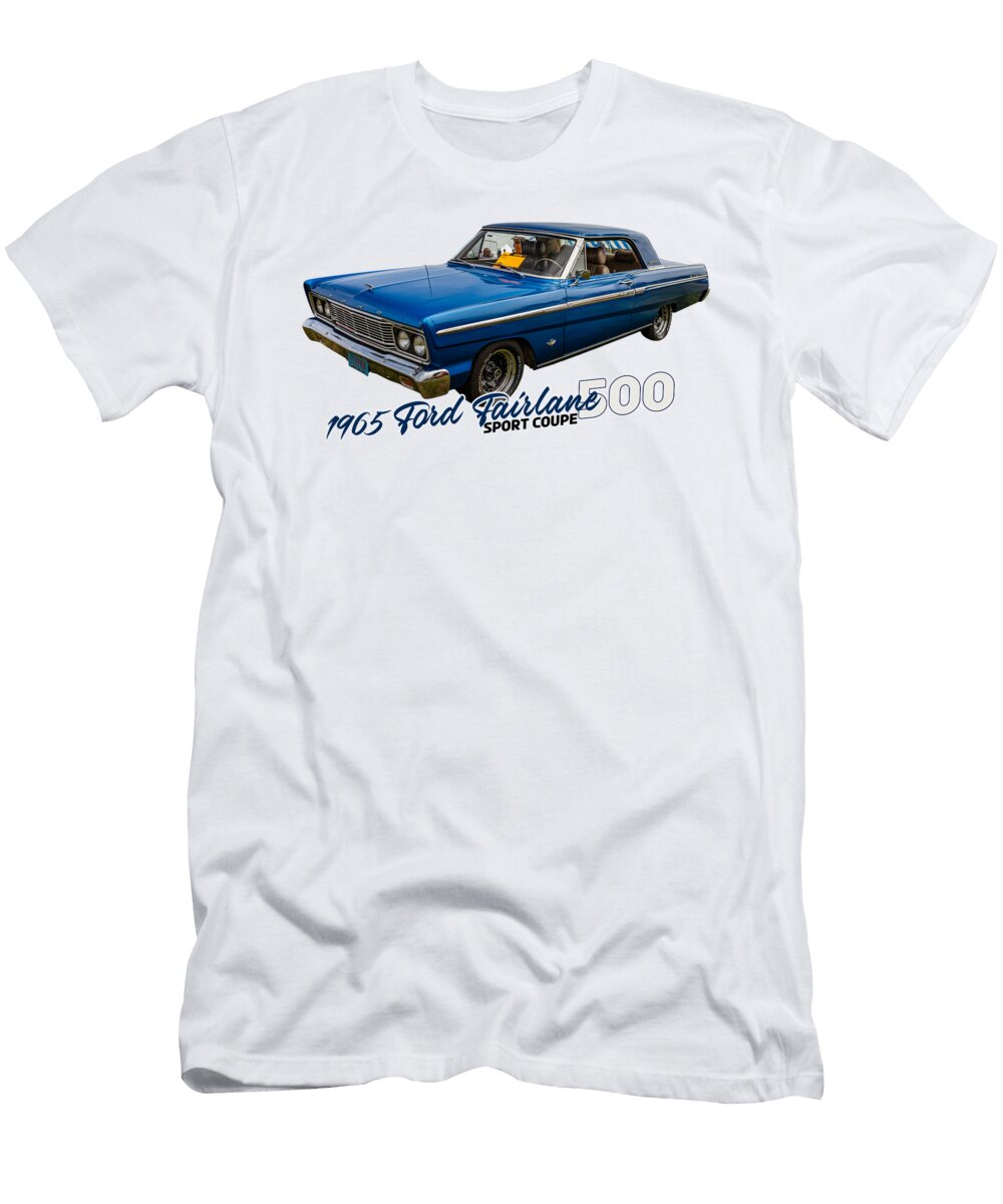 1965 Ford Fairlane 500 Sport Coupe Gestalt Imagery T-Shirt