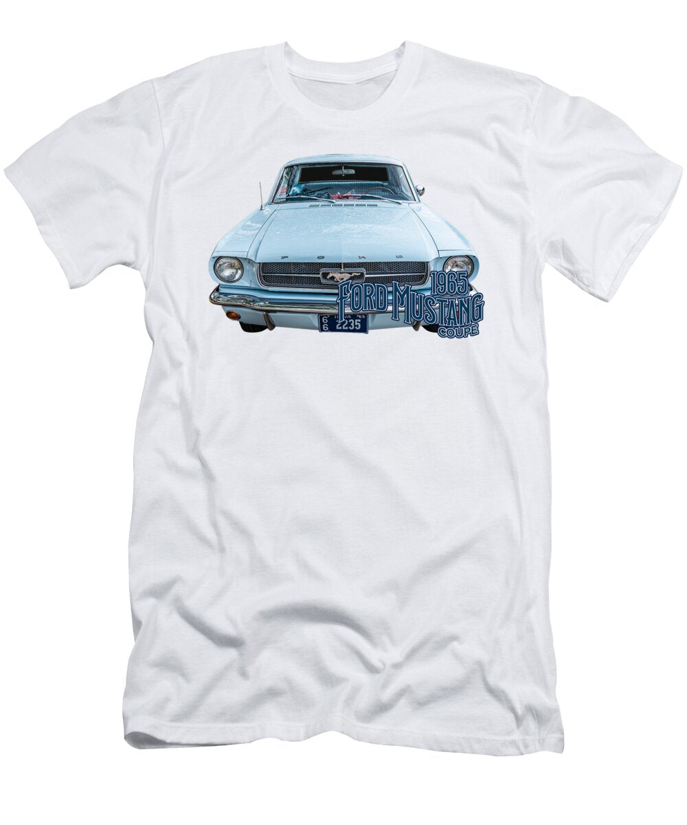 1965 Ford Mustang Coupe Gestalt Imagery T-Shirt