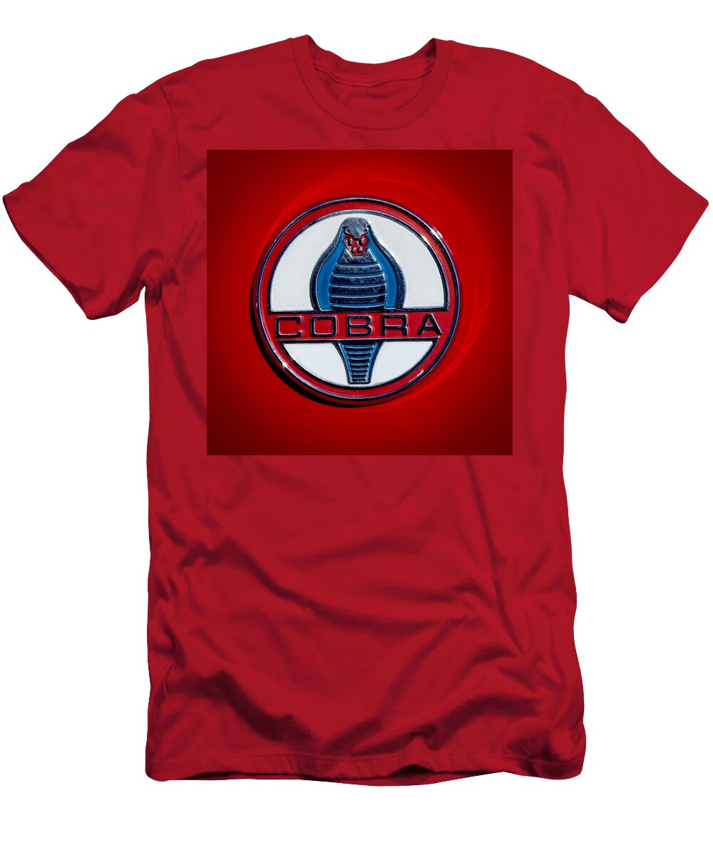 1965 Shelby Cobra Roadster 289 Emblem Jill Reger T-Shirt