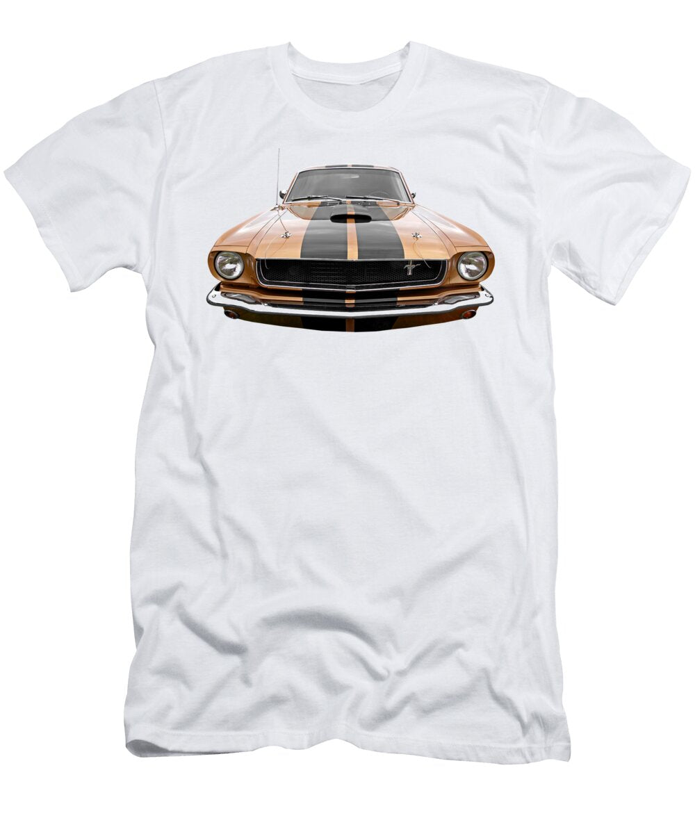 1966 Bronze Mustang At Sunset Gill Billington T-Shirt