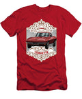 1966 Corvette Coupe Maroon Muscle Car Art Rudy Edwards T-Shirt