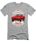 1966 Corvette Coupe Red Muscle Car Art Rudy Edwards T-Shirt