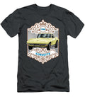 1966 Corvette Coupe Yellow Muscle Car Art Rudy Edwards T-Shirt
