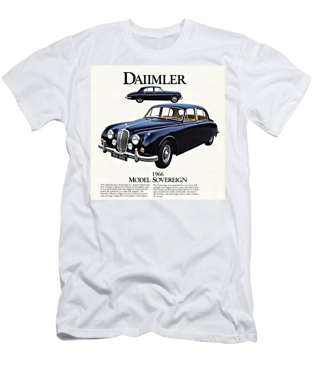 1966 Daimler Sovereign Sedan Display Kevin Walker and Pixel Reverie T-Shirt