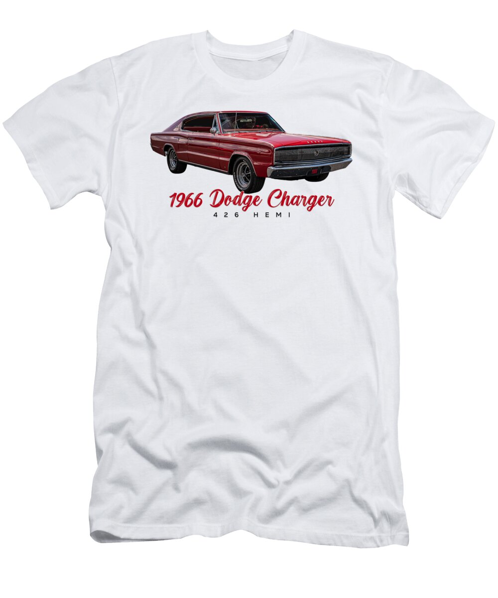 1966 Dodge Charger 426 Hemi Gestalt Imagery T-Shirt
