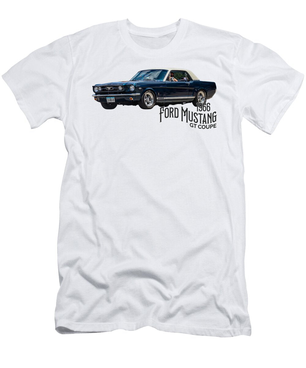 1966 Ford Mustang Gt Coupe Gestalt Imagery T-Shirt