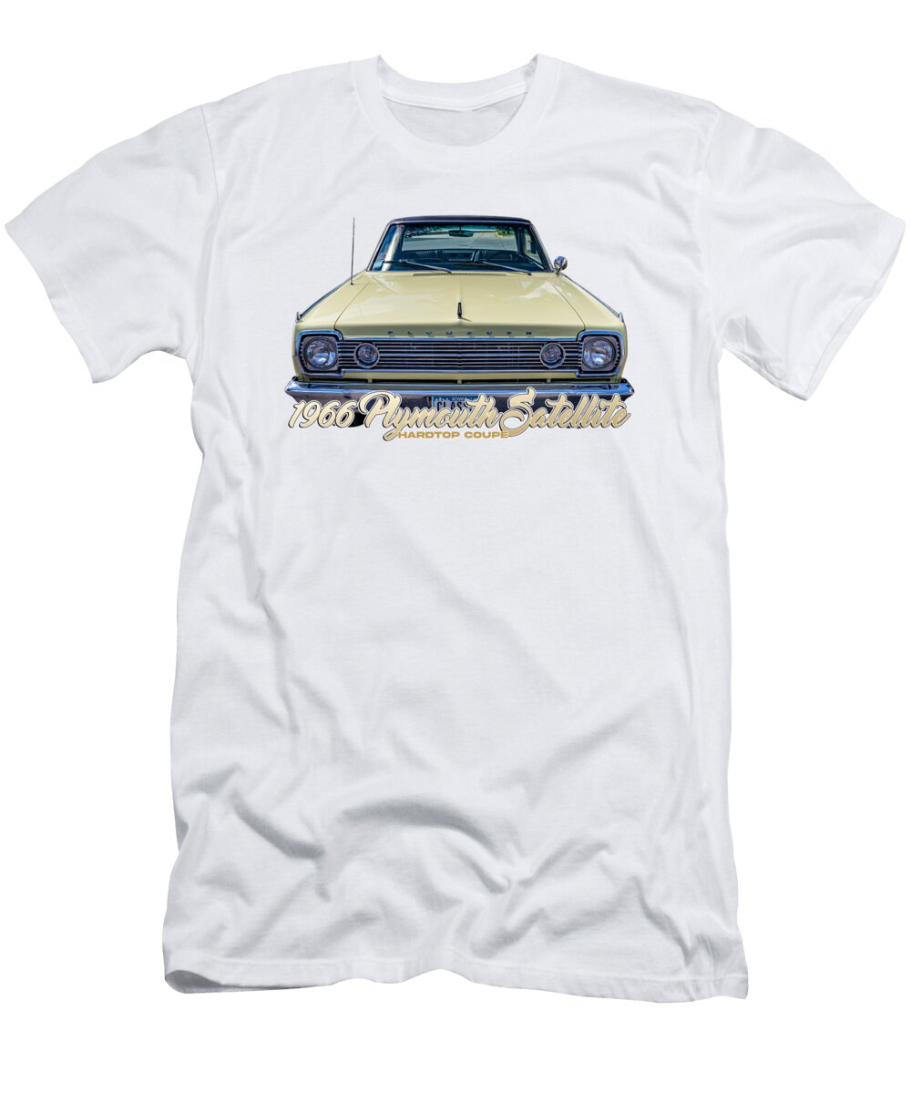 1966 Plymouth Satellite Hardtop Coupe Gestalt Imagery T-Shirt