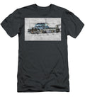 1967 Chevrolet C10 Black Pickup Truck Lowrider American Retro Cars Custom Ashtyn Treutel T-Shirt