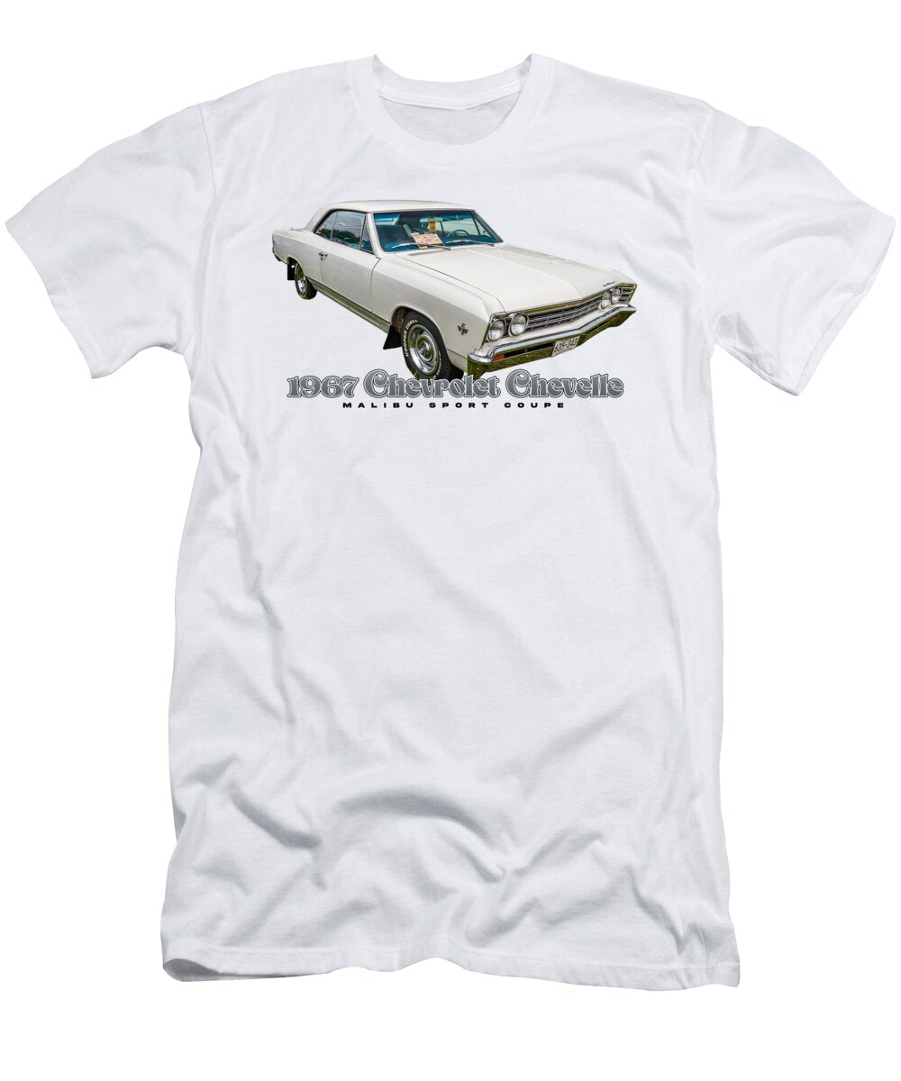 1967 Chevrolet Chevelle Malibu Sport Coupe Gestalt Imagery T-Shirt