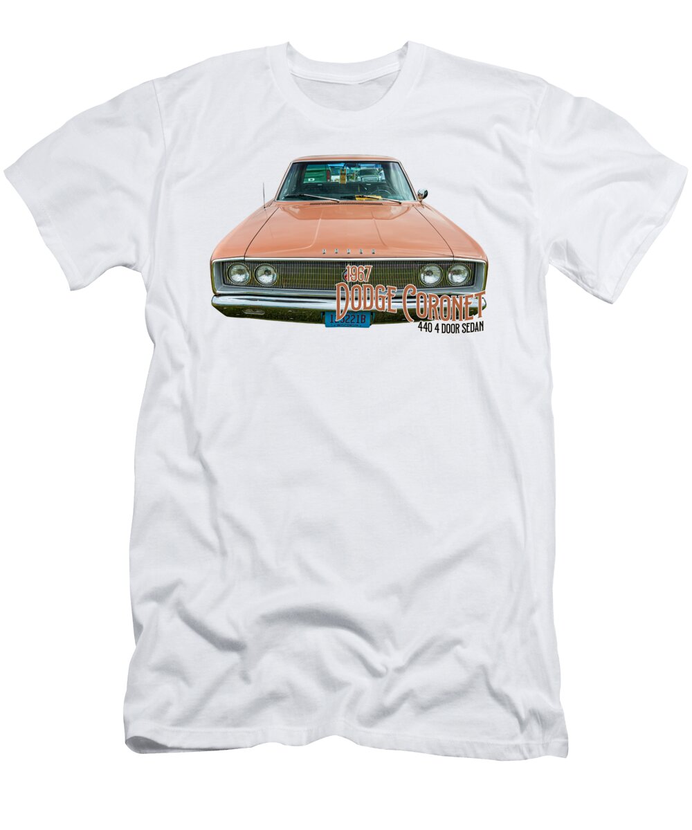 1967 Dodge Coronet 440 4 Door Sedan Gestalt Imagery T-Shirt