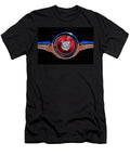 1967 Jaguar E Type Series I 42 Roadster Grille Emblem Jill Reger T-Shirt