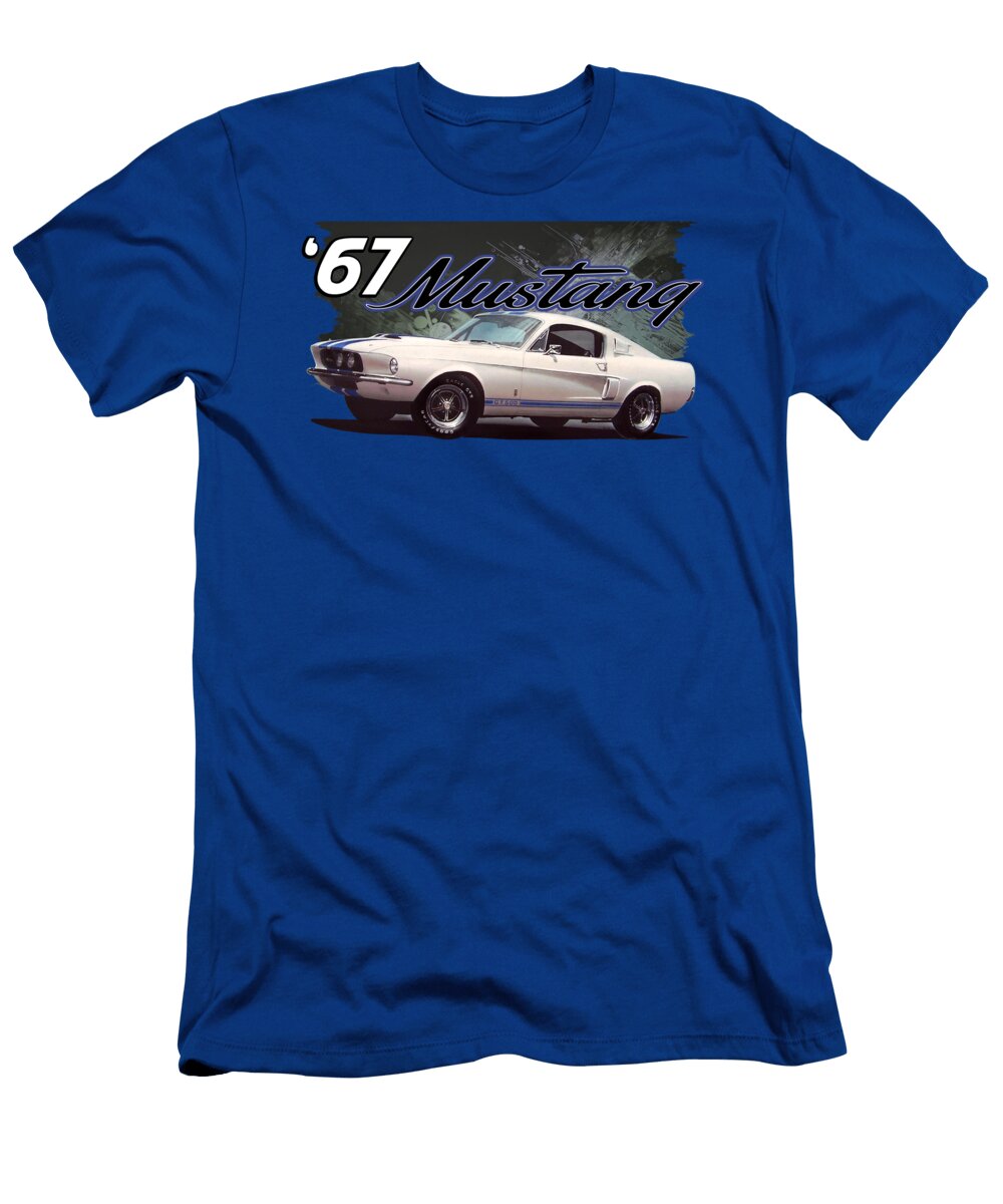 1967 Mustang Backsplash Paul Kuras T-Shirt