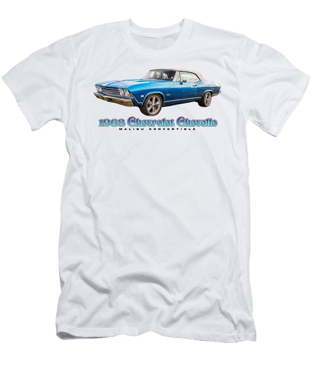 1968 Chevrolet Chevelle Malibu Gestalt Imagery T-Shirt
