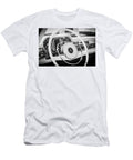 1968 Mercedes Benz 280 Sl Roadster Steering Wheel Emblem 0284bw Jill Reger T-Shirt