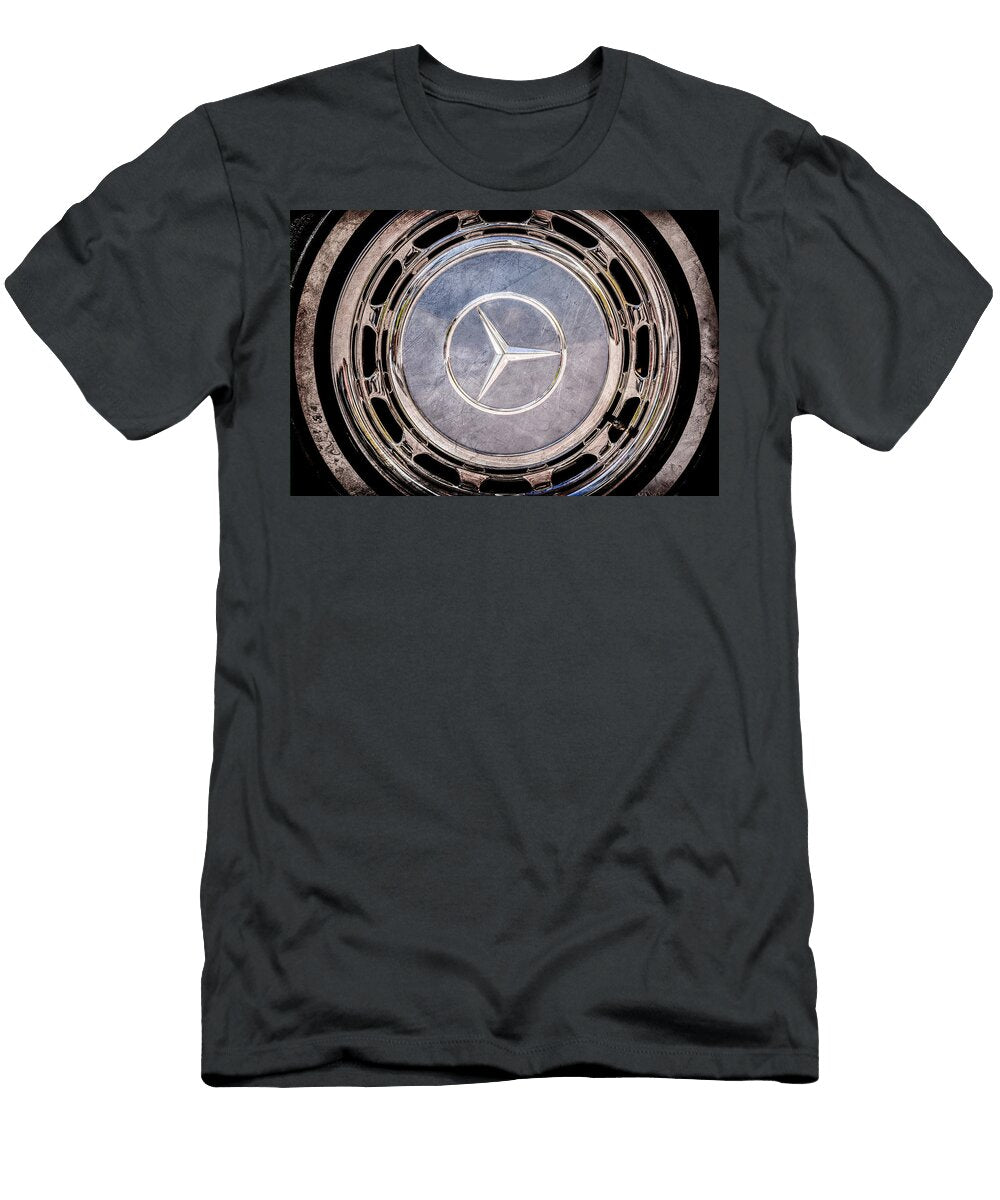 1968 Mercedes Benz 280 Sl Roadster Wheel Emblem 0925ac Jill Reger T-Shirt