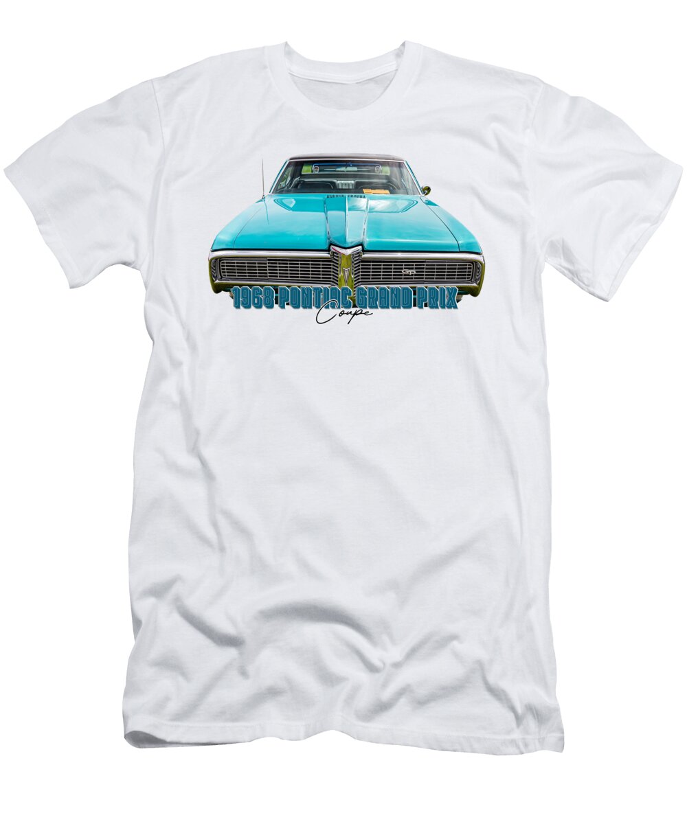 1968 Pontiac Grand Prix Coupe Gestalt Imagery T-Shirt