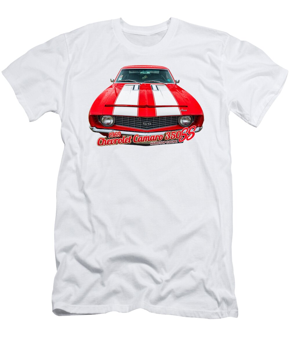 1969 Chevrolet Camaro 350 Ss Hardtop Coupe Gestalt Imagery T-Shirt