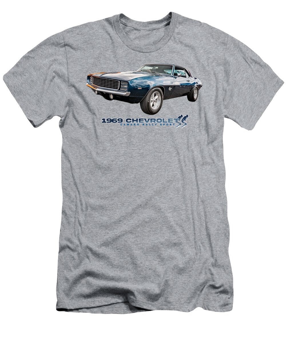 1969 Chevrolet Camaro Rally Sport Ss Gestalt Imagery T-Shirt