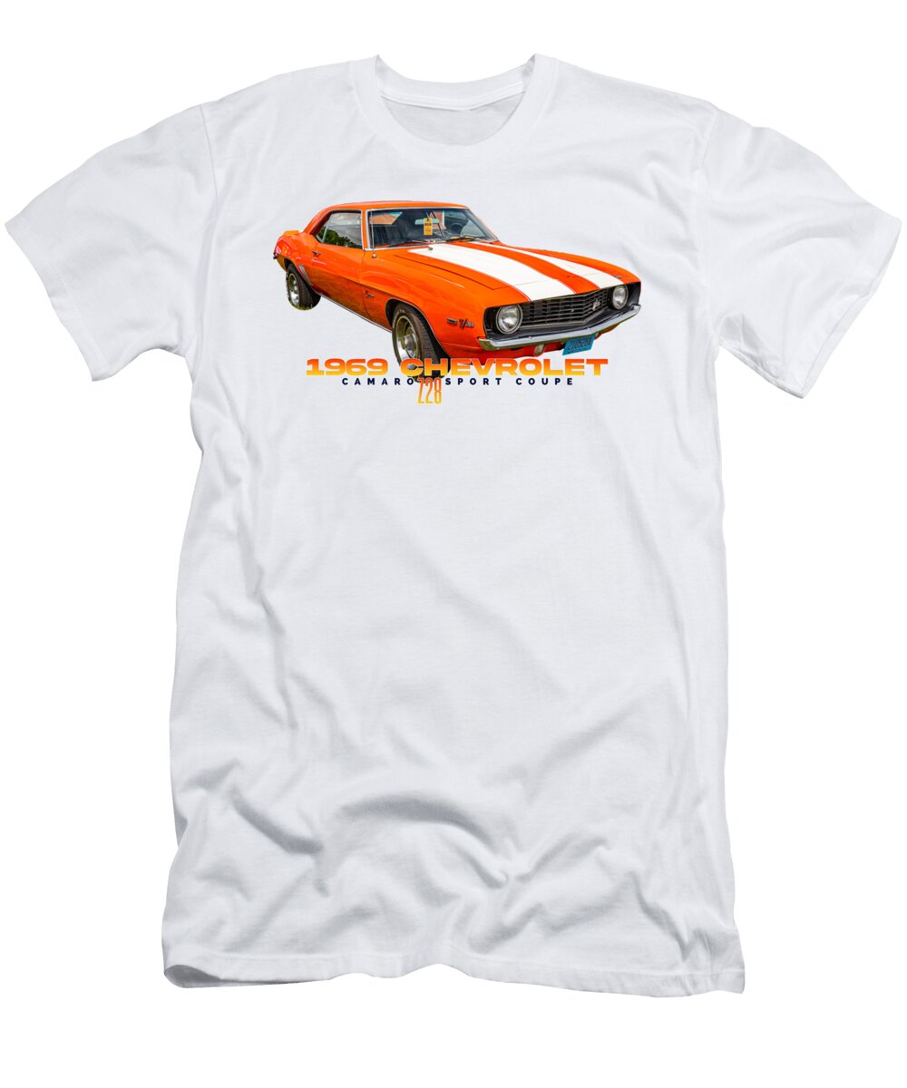 1969 Chevrolet Camaro Z28 Sport Coupe Gestalt Imagery T-Shirt