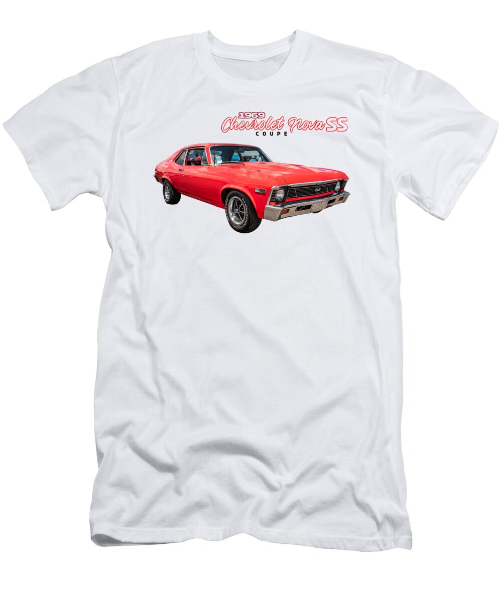1969 Chevrolet Nova Ss Coupe Gestalt Imagery T-Shirt