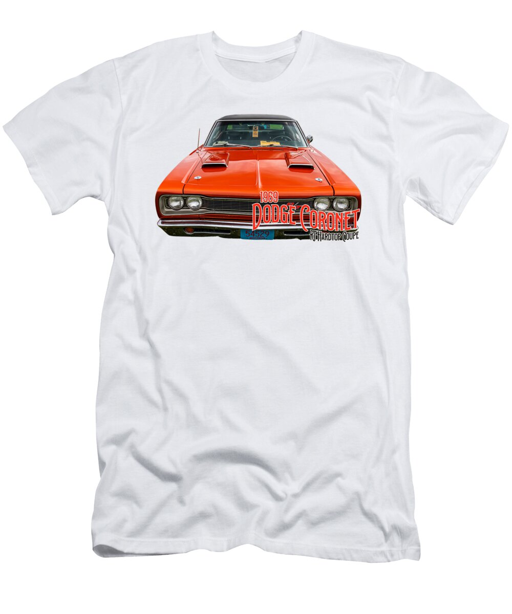 1969 Dodge Coronet Rt Hardtop Coupe Gestalt Imagery T-Shirt