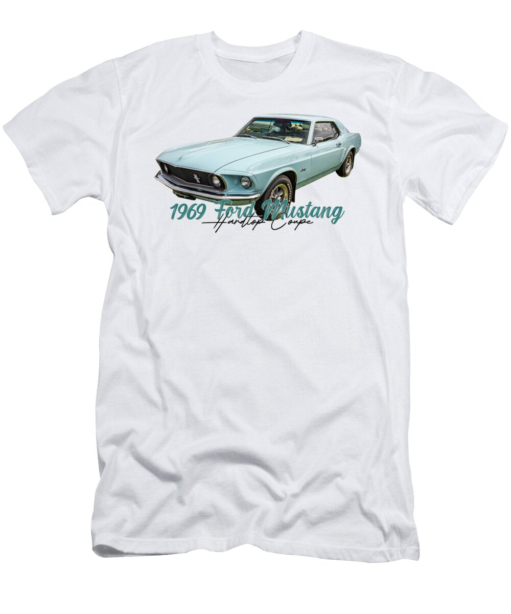 1969 Ford Mustang Hardtop Coupe Gestalt Imagery T-Shirt