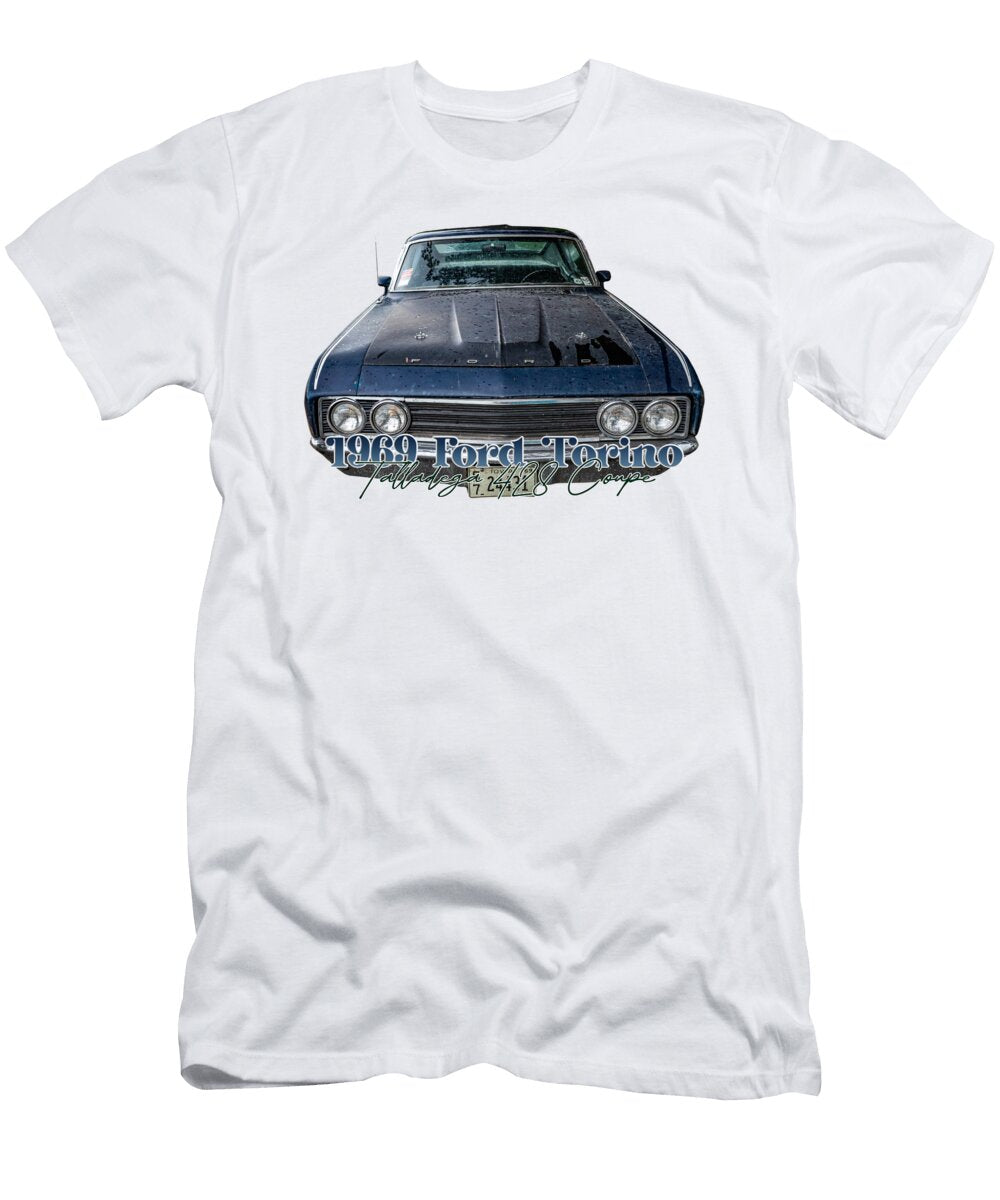 1969 Ford Torino Talladega 428 Coupe Gestalt Imagery T-Shirt