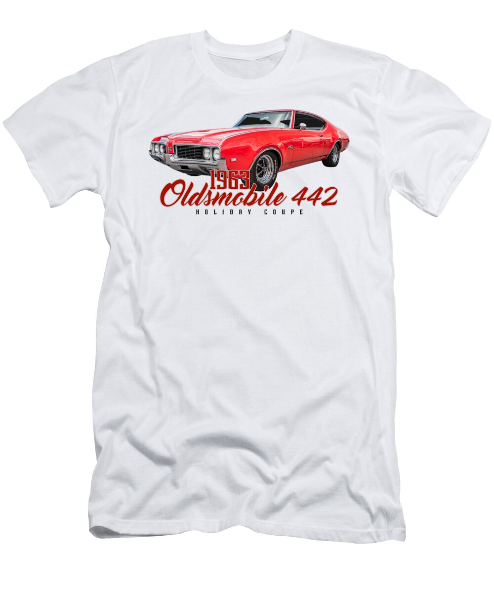 1969 Oldsmobile 442 Holiday Coupe Gestalt Imagery T-Shirt
