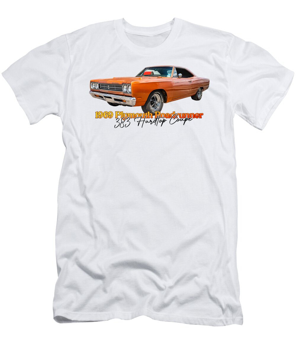 1969 Plymouth Roadrunner 383 Hardtop Coupe Gestalt Imagery T-Shirt