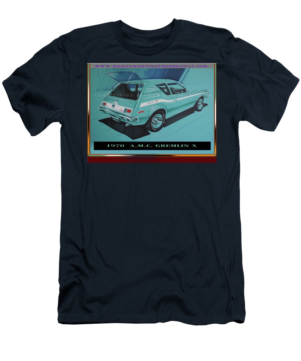 1970 Amc Gremlin X Rickey Martins T-Shirt