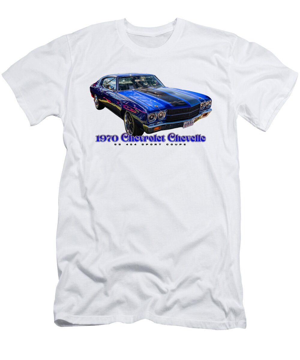 1970 Chevrolet Chevelle Ss 454 Sport Coupe Gestalt Imagery T-Shirt