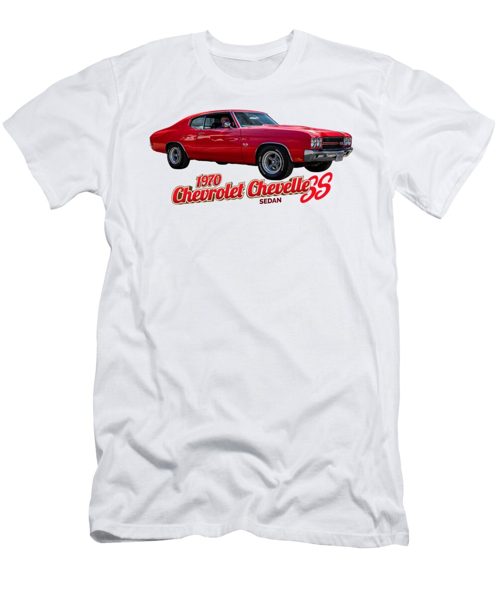 1970 Chevrolet Chevelle Ss Gestalt Imagery T-Shirt
