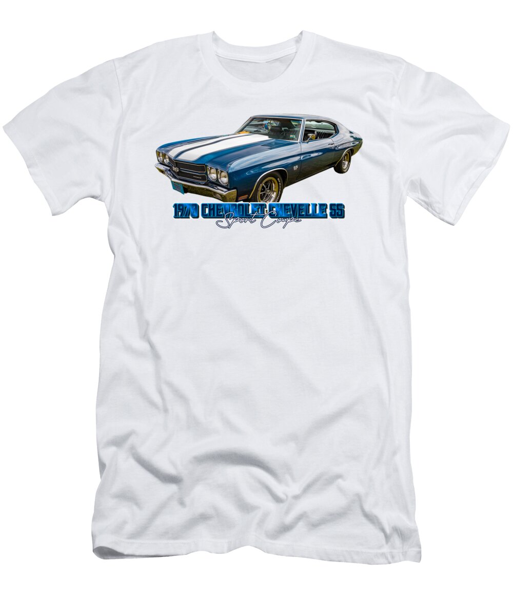 1970 Chevrolet Chevelle Ss Sport Coupe Gestalt Imagery T-Shirt