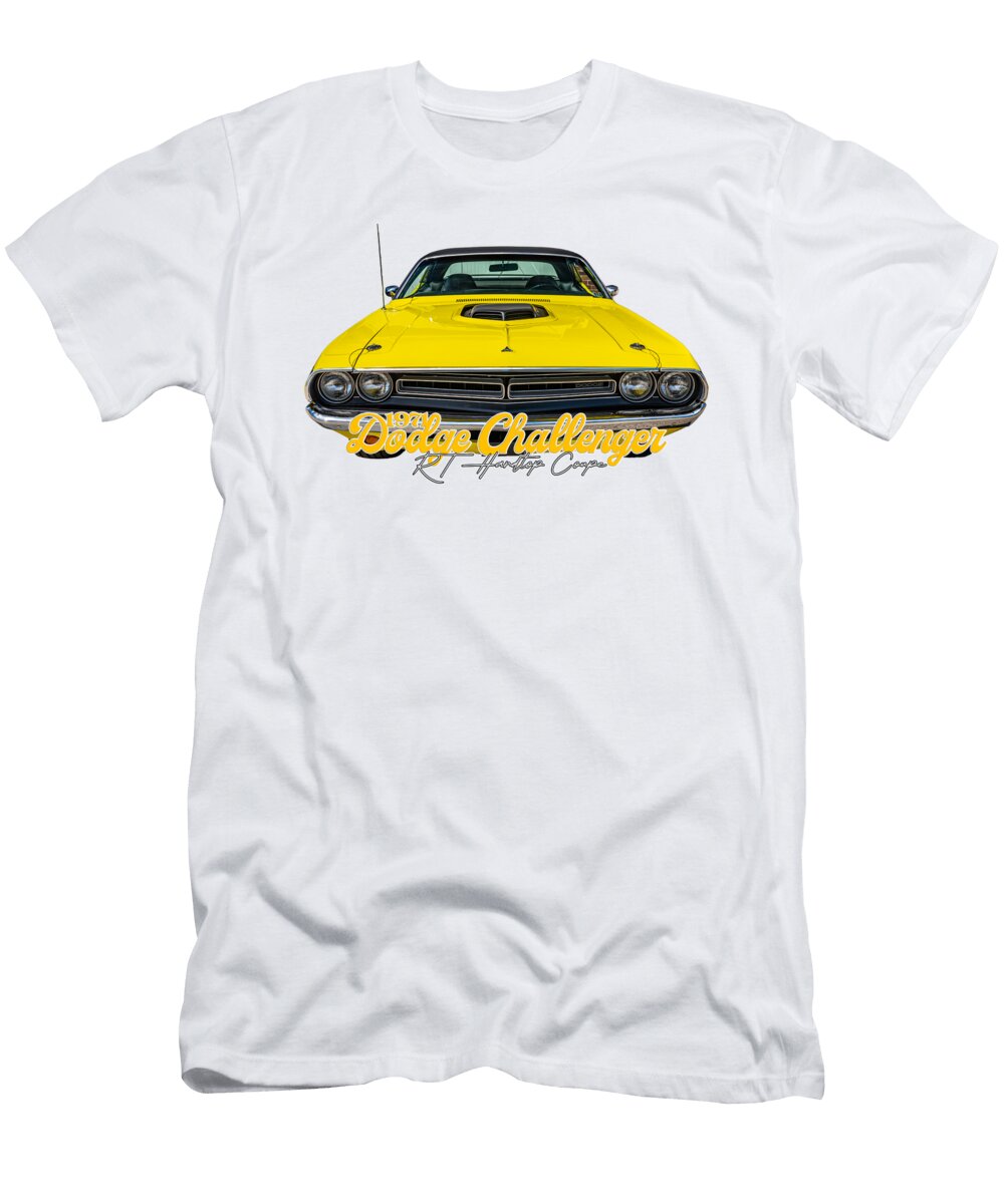 1971 Dodge Challenger Rt Hardtop Coupe Gestalt Imagery T-Shirt