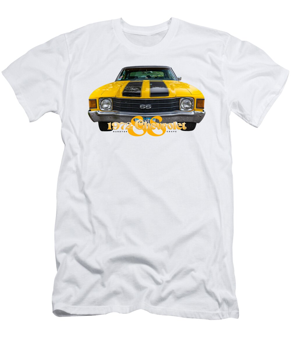 1972 Chevrolet Chevelle Ss Hardtop Coupe Gestalt Imagery T-Shirt