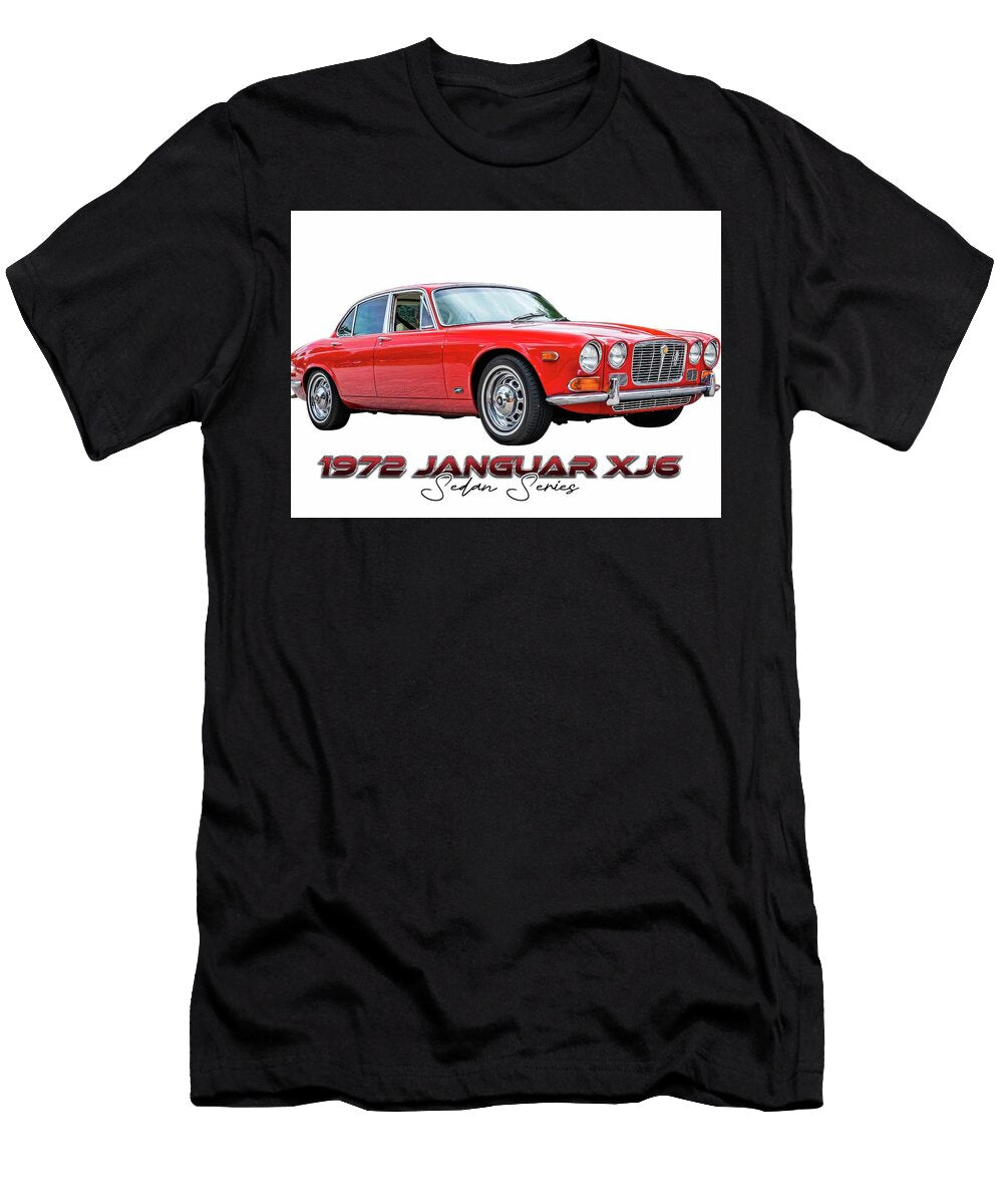 1972 Jaguar Xj6 Sedan 1972 Jaguar Xj6 Sedan Travel Poster Art Print T-Shirt