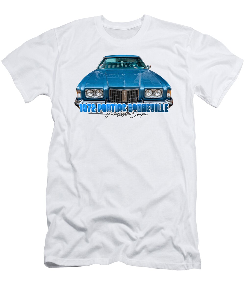 1972 Pontiac Bonneville Hardtop Coupe Gestalt Imagery T-Shirt