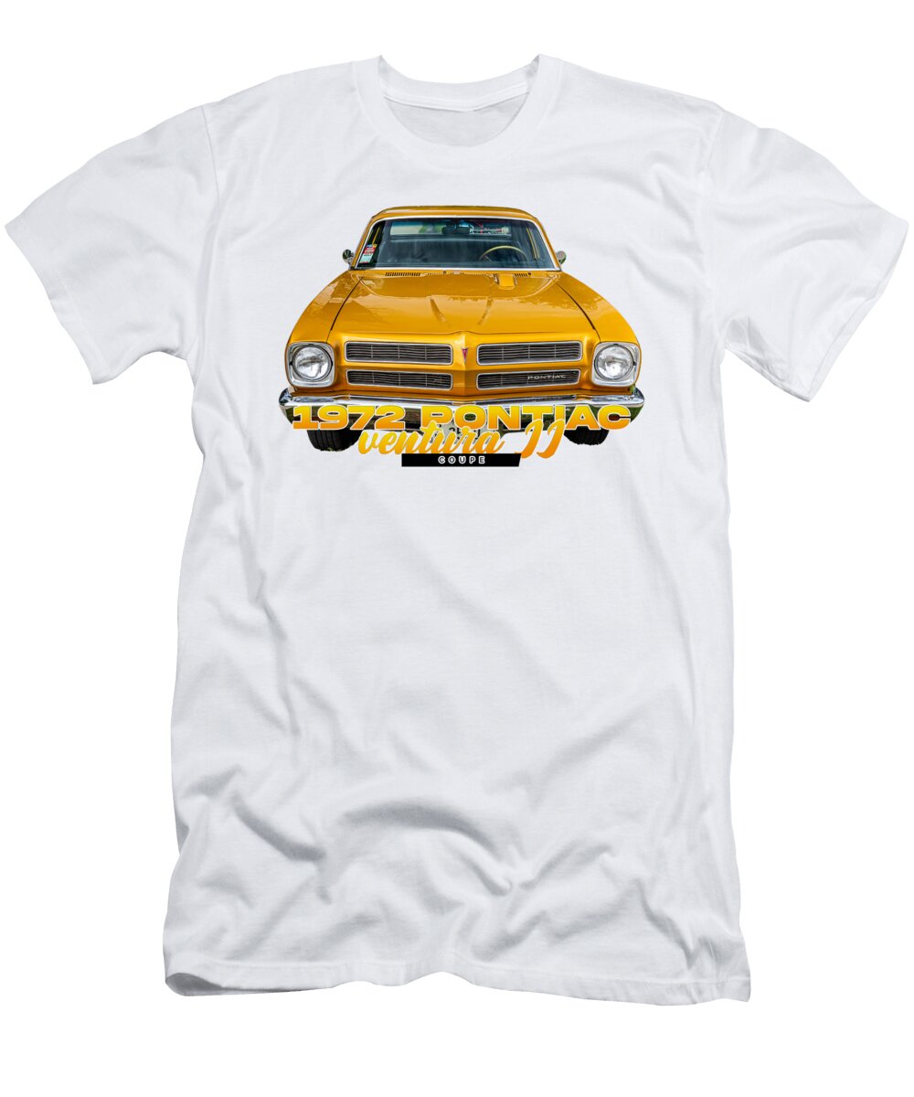 1972 Pontiac Ventura Ii Coupe Gestalt Imagery T-Shirt