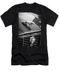 1973 Jaguar Xj6 Sedan Hood Ornament Grille Emblem 3306bw Jill Reger T-Shirt