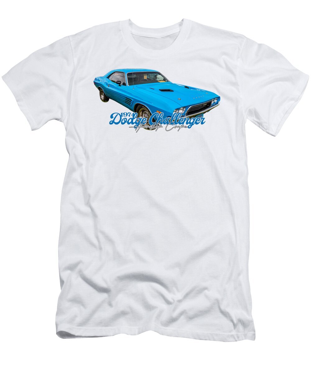 1974 Dodge Challenger Hardtop Coupe Gestalt Imagery T-Shirt