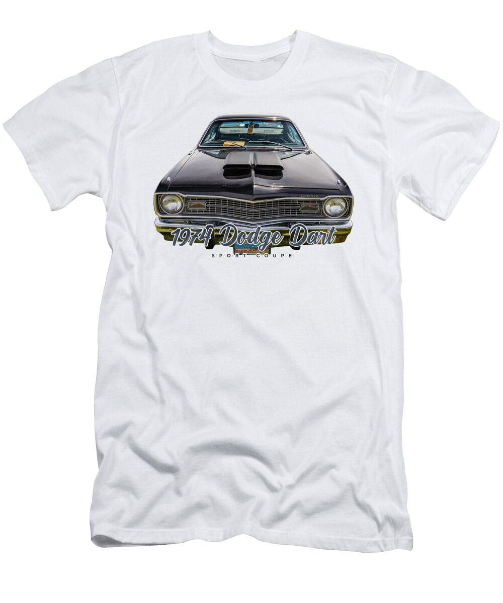 1974 Dodge Dart Sport Coupe Gestalt Imagery T-Shirt